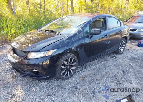 2015 Honda Civic Ex-L z USA, uszkodzony, nr VIN 2HGFB2F96FH501941